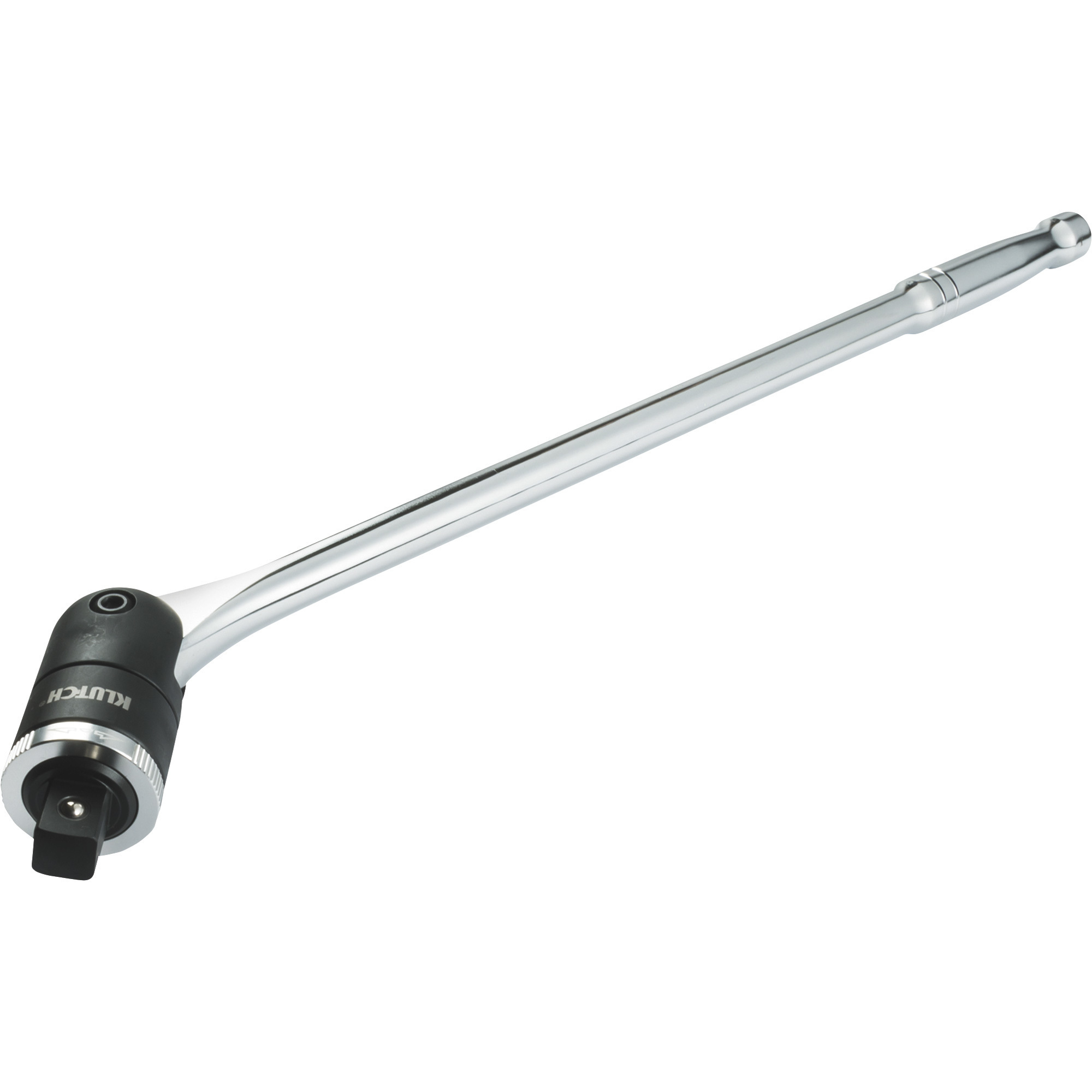 Klutch 24in. Ratcheting Breaker Bar, 3/4in. Drive, Flex Head